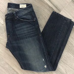 Dark blue distressed Diesel’s